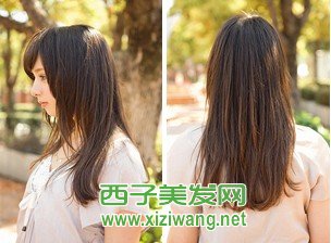 女生長卷發(fā)發(fā)型人見人愛