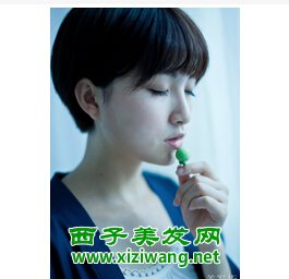 中性短發帥氣發型圖片輕松變中性美女