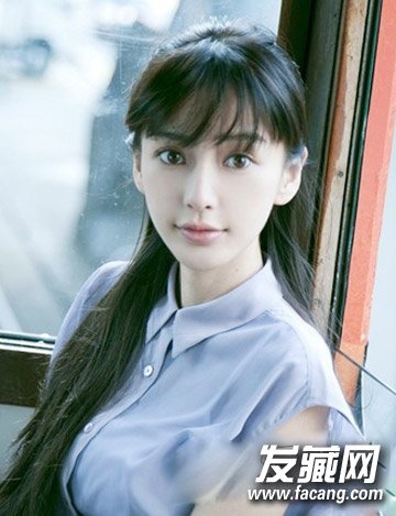 女神范的長卷發發型情人節美美約會去