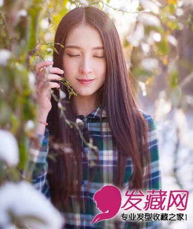 女生長直發(fā)發(fā)型圖片清純甜美顯氣質(zhì)