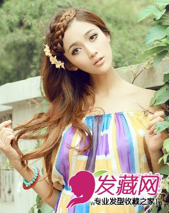 溫婉淑女最愛唯美小清新長發發型